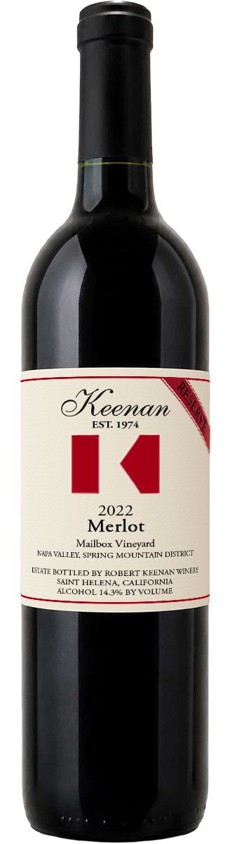 Product Image for 2022 Merlot Reserve, Mailbox Vineyard
